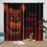 Carica l'immagine nel visualizzatore Galleria, Five Nights at Freddy's 2 Curtains Blackout Window Drapes