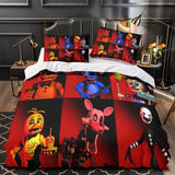 Load image into Gallery viewer, Five Nights at Freddy's 2 Duvet Cover Bedding Set Without Filler