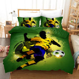 Load image into Gallery viewer, Football Soccer Bedding Set Quilt Cover Without Filler