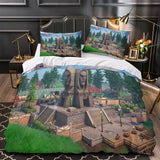 Carica l&#39;immagine nel visualizzatore Galleria, Fortnite Chapter 5 Season 4 Bedding Set Pattern Quilt Cover Without Filler