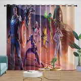 Charger l&#39;image dans la visionneuse de la galerie, Fortnite Chapter 5 Season 4 Curtains Blackout Window Drapes Room Decoration