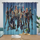 Load image into Gallery viewer, Fortnite Curtains Blackout Window Drapes Kids Room Decoration