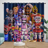 Carica l'immagine nel visualizzatore Galleria, Game Five Nights At Freddys Curtains Blackout Window Drapes