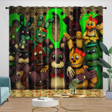 Carica l'immagine nel visualizzatore Galleria, Game Five Nights At Freddys Curtains Blackout Window Drapes