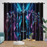 Load image into Gallery viewer, Game Fortnite Curtains Pattern Blackout Window Drapes Room Decoration
