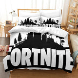 Carica l&#39;immagine nel visualizzatore Galleria, Game Fortnite Pattern Bedding Set Kids Room Quilt Duvet Cover Without Filler
