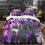 Charger l'image dans la visionneuse de la galerie, Game Fortnite Pattern Duvet Cover Without Filler