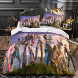 Charger l'image dans la visionneuse de la galerie, Game Fortnite Pattern Duvet Cover Without Filler