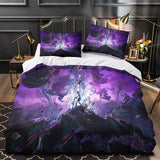Charger l'image dans la visionneuse de la galerie, Game Fortnite Pattern Duvet Cover Without Filler