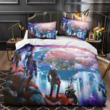 Charger l'image dans la visionneuse de la galerie, Game Fortnite Pattern Duvet Cover Without Filler