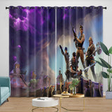 Carica l'immagine nel visualizzatore Galleria, Game Pattern Fortnite Curtains Blackout Window Drapes
