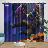 Carica l'immagine nel visualizzatore Galleria, Game Pattern Fortnite Curtains Blackout Window Drapes