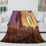 Load image into Gallery viewer, Game Pattern Minecraft Blanket Flannel Kids Room Throw