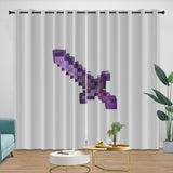 Charger l'image dans la visionneuse de la galerie, Game Pattern Minecraft Curtains Window Drapes Room Decoration