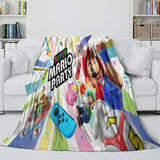 Carica l'immagine nel visualizzatore Galleria, Game Super Mario Blanket Flannel Throw Kids Room Decoration