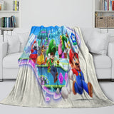 Carica l'immagine nel visualizzatore Galleria, Game Super Mario Blanket Flannel Throw Kids Room Decoration