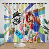 Load image into Gallery viewer, Game Super Mario Curtains Blackout Kids Room Window Drapes