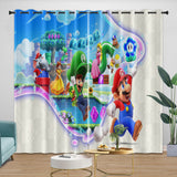 Load image into Gallery viewer, Game Super Mario Curtains Blackout Kids Room Window Drapes