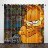 Load image into Gallery viewer, Garfield Curtains Pattern Blackout Window Drapes