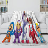 Laden Sie das Bild in den Galerie-Viewer, Go Jetters Blanket Flannel Throw Room Decoration