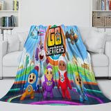 Laden Sie das Bild in den Galerie-Viewer, Go Jetters Blanket Flannel Throw Room Decoration