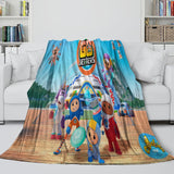 Laden Sie das Bild in den Galerie-Viewer, Go Jetters Blanket Flannel Throw Room Decoration