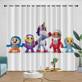 Laden Sie das Bild in den Galerie-Viewer, Go Jetters Curtains Pattern Blackout Window Drapes
