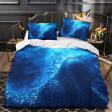 Carica l'immagine nel visualizzatore Galleria, Godzilla Duvet Cover Pattern Bedding Set Without Filler
