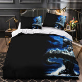 Carica l'immagine nel visualizzatore Galleria, Godzilla Duvet Cover Pattern Bedding Set Without Filler