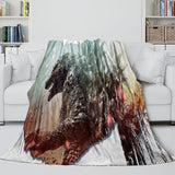 Load image into Gallery viewer, Godzilla Minus One Blanket Flannel Fleece Throw Room Decoration