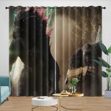 Carica l&#39;immagine nel visualizzatore Galleria, Godzilla Minus One Curtains Blackout Window Drapes