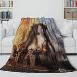 Load image into Gallery viewer, Godzilla X Kong The New Empire Blanket Flannel Fleece Throw