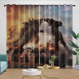 Load image into Gallery viewer, Godzilla X Kong The New Empire Curtains Blackout Window Drapes