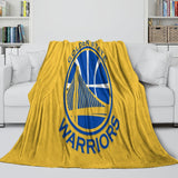 Carica l&#39;immagine nel visualizzatore Galleria, Golden State Warriors Blanket Flannel Fleece Throw Room Decoration