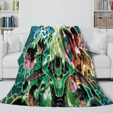 Charger l'image dans la visionneuse de la galerie, Green Lantern Blanket Flannel Throw Kids Room Decoration