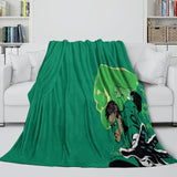 Charger l'image dans la visionneuse de la galerie, Green Lantern Blanket Flannel Throw Kids Room Decoration