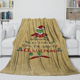 Charger l'image dans la visionneuse de la galerie, Grinch Blanket Pattern Flannel Throw Kids Room Decoration
