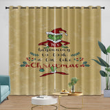 Charger l&#39;image dans la visionneuse de la galerie, Grinch Curtains Blackout Window Drapes Room Decoration