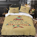 Load image into Gallery viewer, Grinch Duvet Cover Kids Room Bedding Set Without Filler
