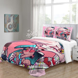 Carica l&#39;immagine nel visualizzatore Galleria, Hazbin Hotel Bedding Set Duvet Cover Without Filler