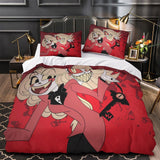 Carica l&#39;immagine nel visualizzatore Galleria, Hazbin Hotel Bedding Set Duvet Cover Without Filler
