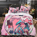 Carica l&#39;immagine nel visualizzatore Galleria, Hazbin Hotel Bedding Set Duvet Cover Without Filler