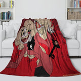 Charger l'image dans la visionneuse de la galerie, Hazbin Hotel Blanket Flannel Fleece Throw Room Decoration