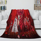 Charger l'image dans la visionneuse de la galerie, Hazbin Hotel Blanket Flannel Fleece Throw Room Decoration