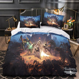 Load image into Gallery viewer, Helldivers 2 Bedding Set Duvet Cover Without Filler