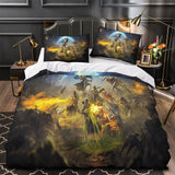 Load image into Gallery viewer, Helldivers 2 Bedding Set Duvet Cover Without Filler
