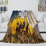 Carica l&#39;immagine nel visualizzatore Galleria, Helldivers 2 Blanket Flannel Fleece Throw Room Decoration