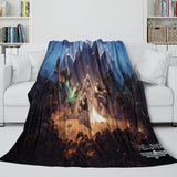 Carica l&#39;immagine nel visualizzatore Galleria, Helldivers 2 Blanket Flannel Fleece Throw Room Decoration