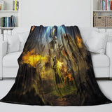 Carica l&#39;immagine nel visualizzatore Galleria, Helldivers 2 Blanket Flannel Fleece Throw Room Decoration
