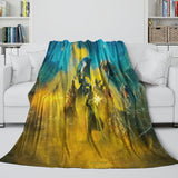 Carica l&#39;immagine nel visualizzatore Galleria, Helldivers 2 Blanket Flannel Fleece Throw Room Decoration